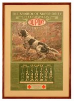 1913 DuPont Smokeless Powder Advertising Calendar
