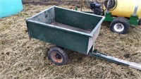 Small utility cart, dump box