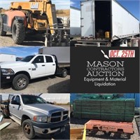 October 25th Mason Contractors Auction