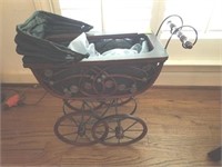 SMALL EARLY DOLL STROLLER