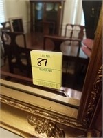 GOLD FRAME ACCENT MIRROR