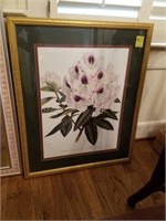 RHODODENDRON DOUBLE MATTED PRINT