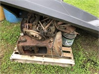 Pallet Of Used Truck Transmission
