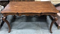Country Chic Bow Leg Table With Drawer