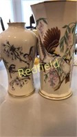 The George Washington Vase & Jefferson Vase