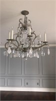 Vintage crystal light chandelier
