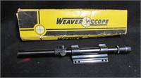 Weaver B4 .22 scope & box vintage