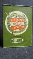 Dupont No 1 rifle smokeless powder tin