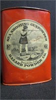 Hazard Sea shooting gunpowder tin