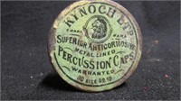 Kynoch LTD percussion cap tin