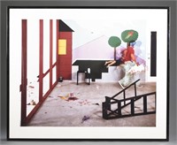 Unsigned, Children's Play, Cibachrome color print.