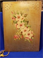 Victorian Era Handpainted Scrapbook