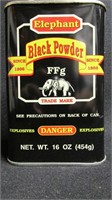 Elephant black powder FFG tin