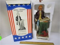 Thomas Jefferson decanter in original box