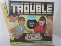 1965 Trouble Game by Kohner Brothers; missing