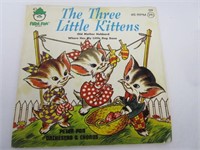 The Three Little Kittens Peter Pan vinyl 45 rpm