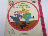 The Farmer In The Dell; 45 rpm; Simon Says