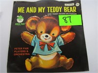 Me And My Teddy Bear; 45 rpm; Peter Pan