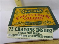 Crayola Collector's color crayons