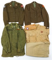 KOREAN WAR 101st AIRBORNE & INFANTRY UNIFORM LOT