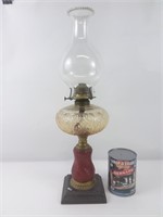 Lampe à l'huile antique en verre
