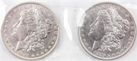 Coin 2 Morgan Silver Dollars 1889-O & 1879-O