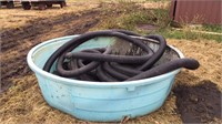 Large cattle water tank- broken plug/drain valve