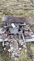 Miscellaneous scrap metal and tractor parts