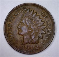 1902 Indian Head Cent Extra Fine XF