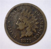 1875 Indian Head Cent Good G