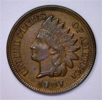 1907 Indian Head Cent UNC Uncirculated
