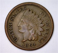 1864 Indian Head Cent BR Very Fine VF
