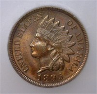 1895 Indian Head Cent ICG MS62 BN