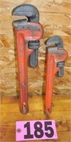 Ridgid 14" & 10" pipe wrenches