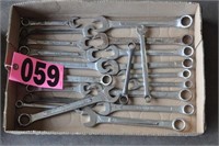 Mixed SAE/Metric combination wrenches