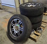 4-PLATINUM F-250 4-WHEEL DRIVE WHEELS & TIRES