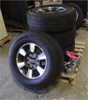 4-2015 FORD F-250, 4 WHEEL DRIVE WHEELS & TIRES