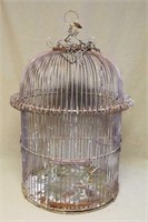 Vintage Wire Bird Cage.