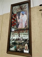 1960s Coca-Cola mirror 36 x 16