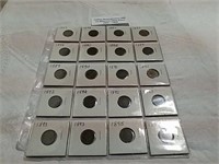 20 Indian Head pennies - 14 different early