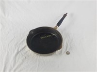 Wagner Ware 1077a Nickel Plated Cast Iron Skillet