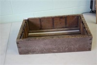 Vintage Wooden Box 20 x 13.5 x 5H