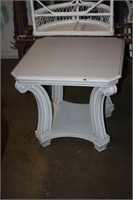 Shabby Chic Side Table 27 x 27 x 25H