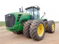 2008 JD 9230 TRACTOR, 4WD, 24F/6R PARTIAL POWER