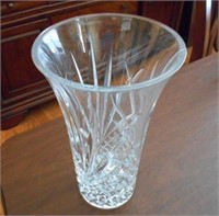 Cut Glass Vase 12"Tall
