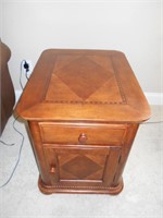 End Table with 1 Drawer and 1 Cabinet #1