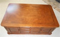 Large Coffee Table with Storage 20"Tall, 54"Long,
