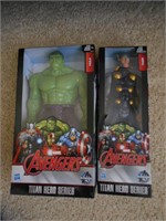Marvel Avengers Hulk and Thor Action Figures
