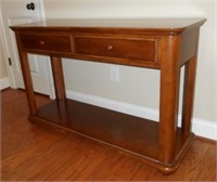 Entry Table w/t 2 Drawers 52"L, 32"T, and 18"D