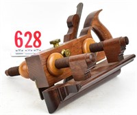 Rosewood plow plane Casey & Co, boxwood nuts